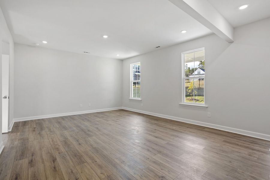 Spacious, unfurnished interior of a new home in Renaissance at White Oak, Garner (Image 15).