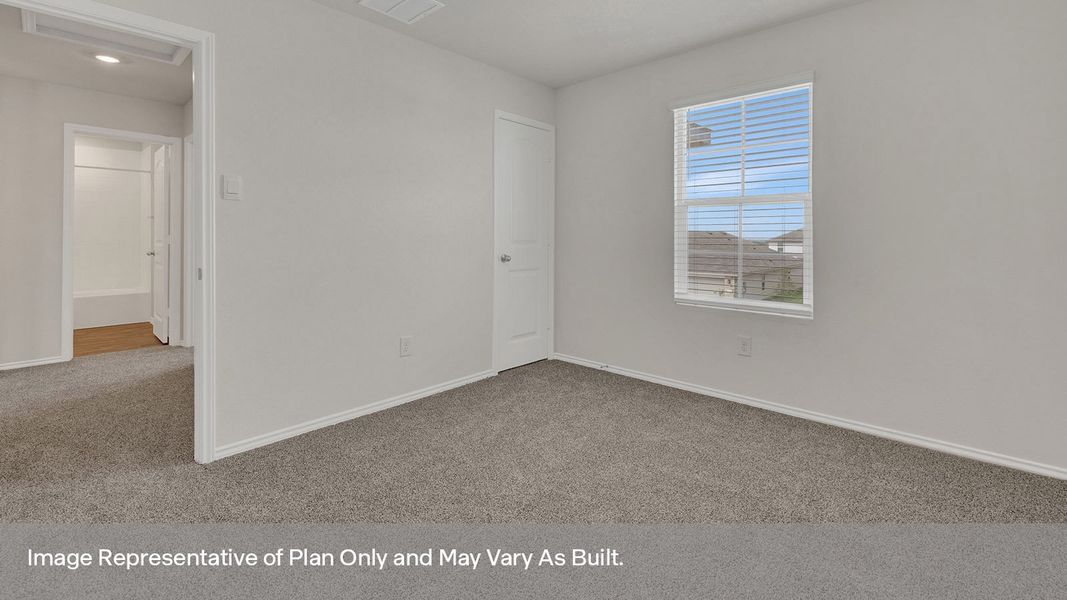 Spacious, unfurnished interior of a new home in Arroyo Ranch, Seguin (Image 27). Spacious, unfurnished interior of a new home in Arroyo Ranch, Seguin (Image 27).