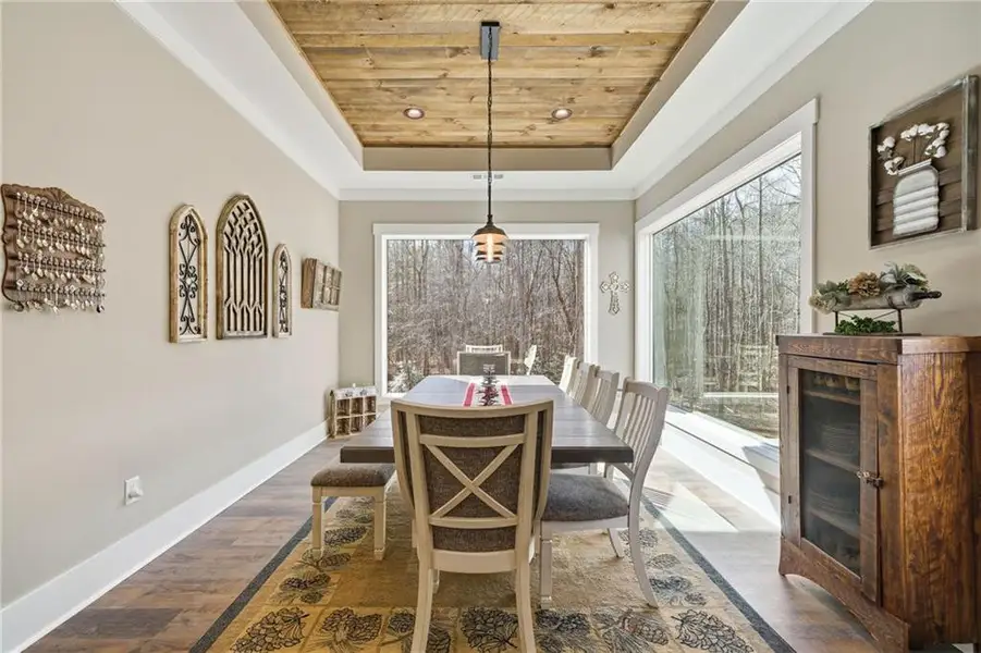 Furnished interior view inside a new home in , Dawsonville (Image 7). Furnished interior view inside a new home in , Dawsonville (Image 7).