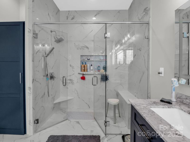 Furnished interior view inside a new home in , Mill Spring (Image 16).