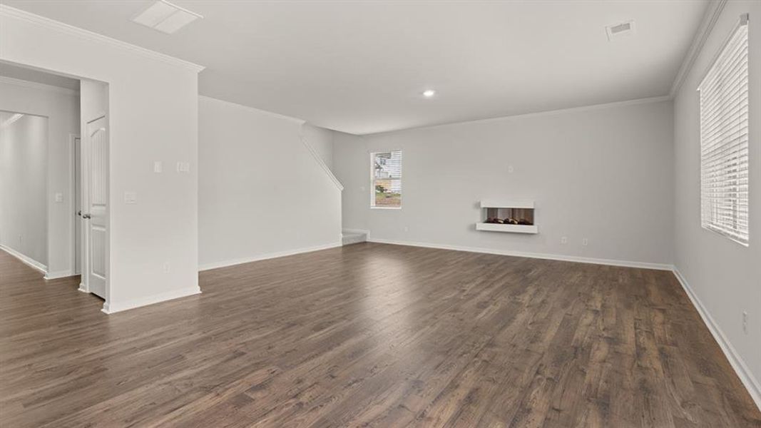 Spacious, unfurnished interior of a new home in Braselton Village, Braselton (Image 18). Spacious, unfurnished interior of a new home in Braselton Village, Braselton (Image 18).