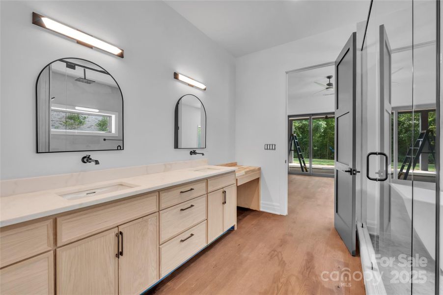 Furnished interior view inside a new home in , Charlotte (Image 9). Furnished interior view inside a new home in , Charlotte (Image 9).