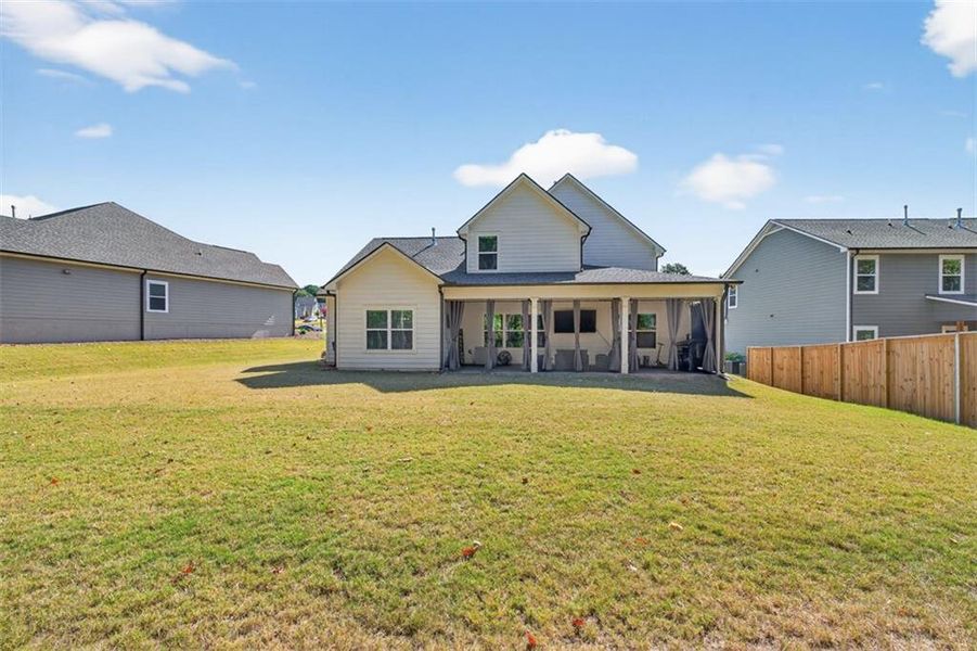 Exterior details and patio area of a home in Calgary Downs, Winder (Image 26). Exterior details and patio area of a home in Calgary Downs, Winder (Image 26).