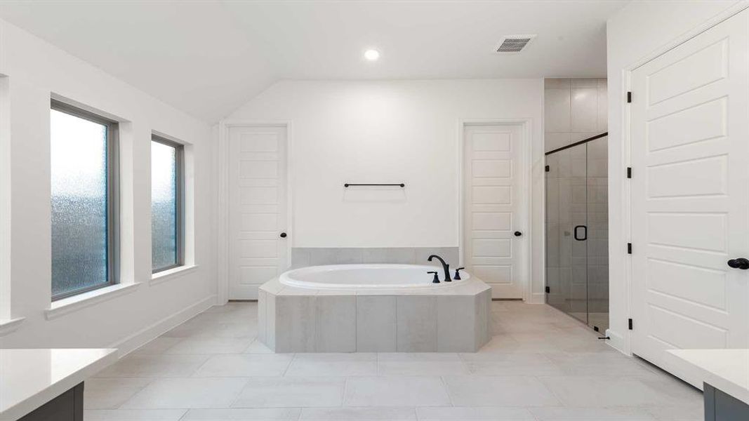 Furnished interior view inside a new home in The Heights at Uptown Celina, Celina (Image 5).