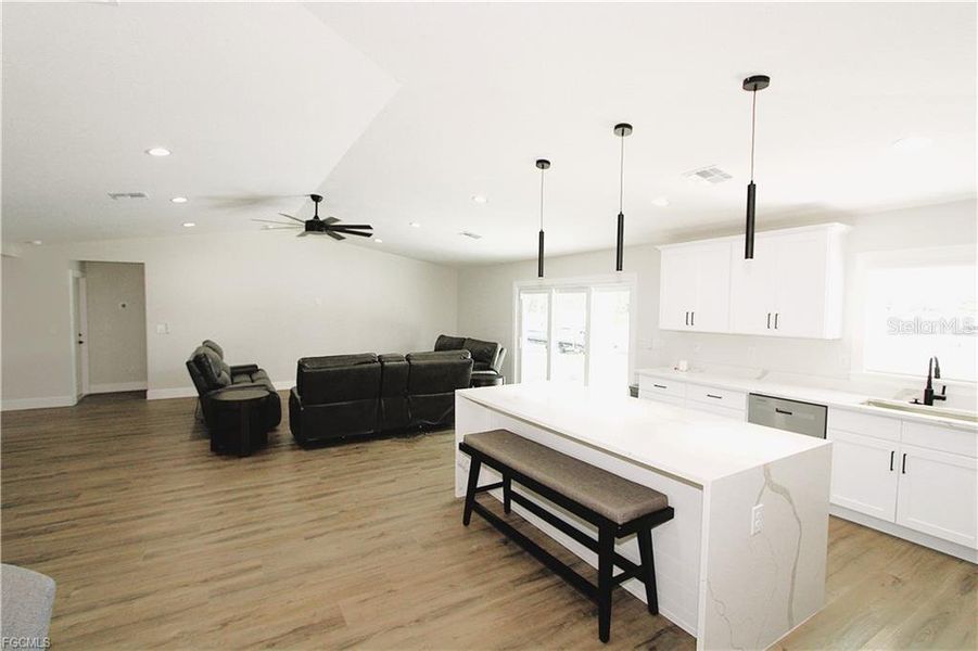 Furnished interior view inside a new home in , Cape Coral (Image 15).