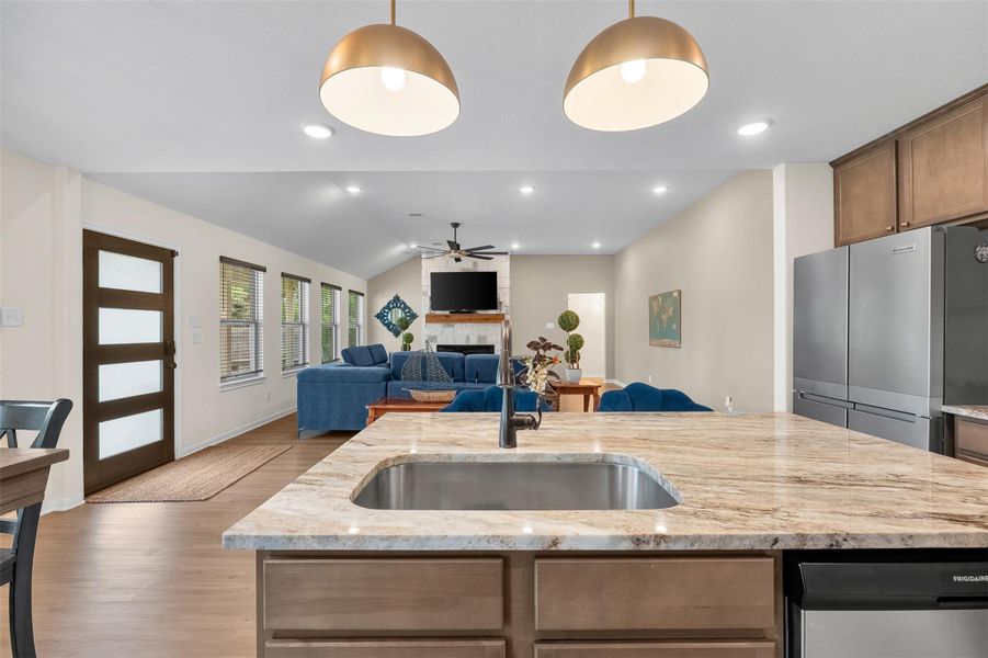 Furnished interior view inside a new home in , Livingston (Image 10).