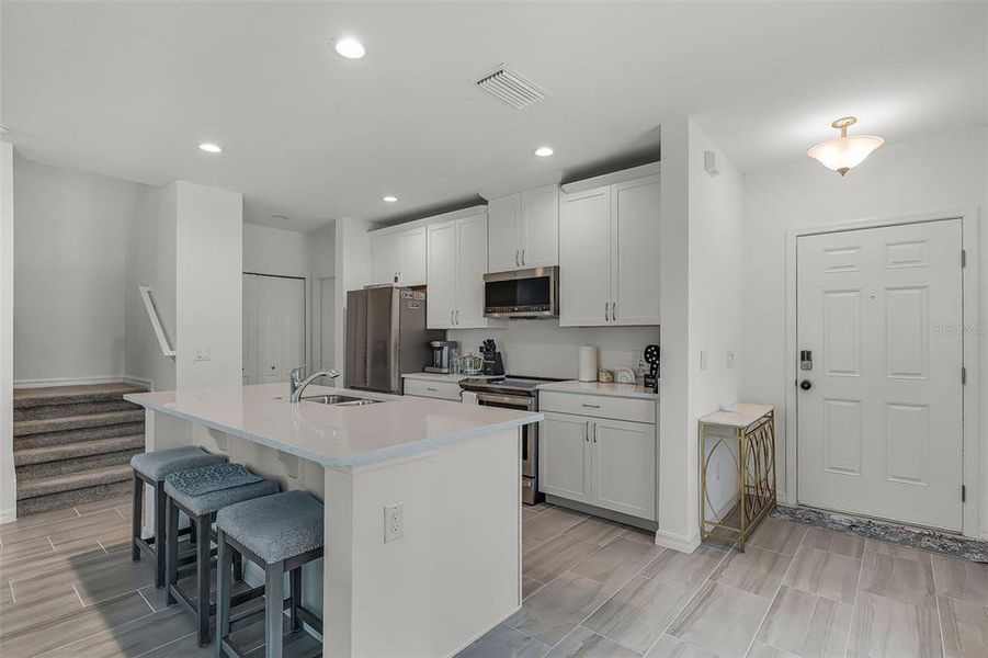 Furnished interior view inside a new home in , Kissimmee (Image 11).