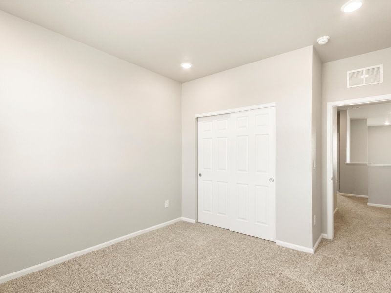 The Fraser floorplan interior image taken at a Meritage Homes community in Northern Colorado.