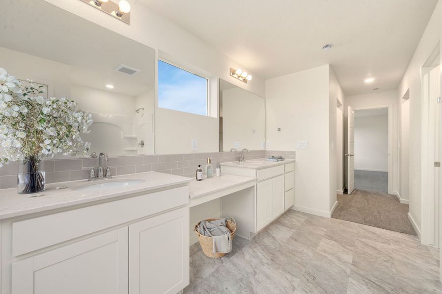 Representative furnished interior of a home built from the Welby by Baessler Homes in Hudson Hills, Hudson (Image 10). Representative furnished interior of a home built from the Welby by Baessler Homes in Hudson Hills, Hudson (Image 10).