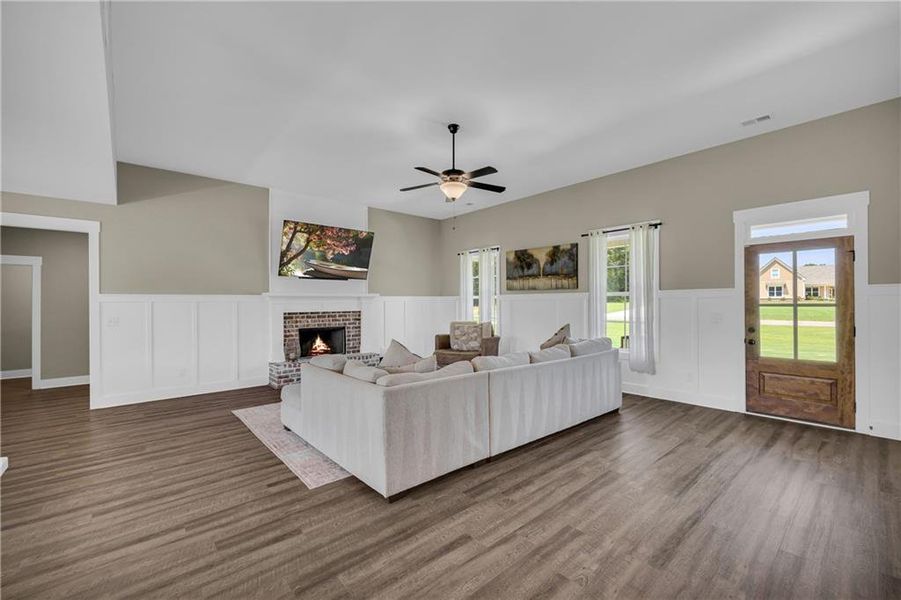 Furnished interior view inside a new home in , Social Circle (Image 15).