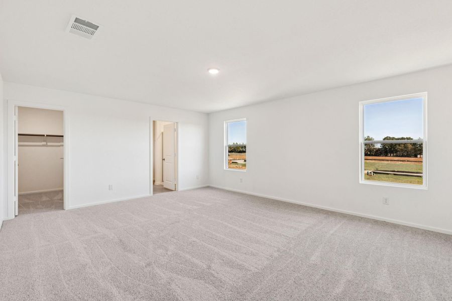 Spacious, unfurnished interior of a new home in Montgomery Bend, Montgomery (Image 22). Spacious, unfurnished interior of a new home in Montgomery Bend, Montgomery (Image 22).