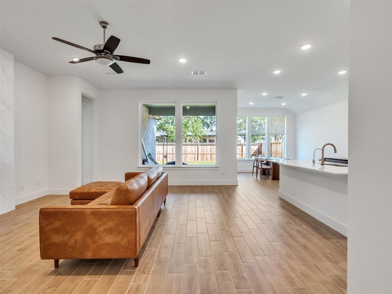 Furnished interior view inside a new home in Tompkins Reserve, Katy (Image 31).