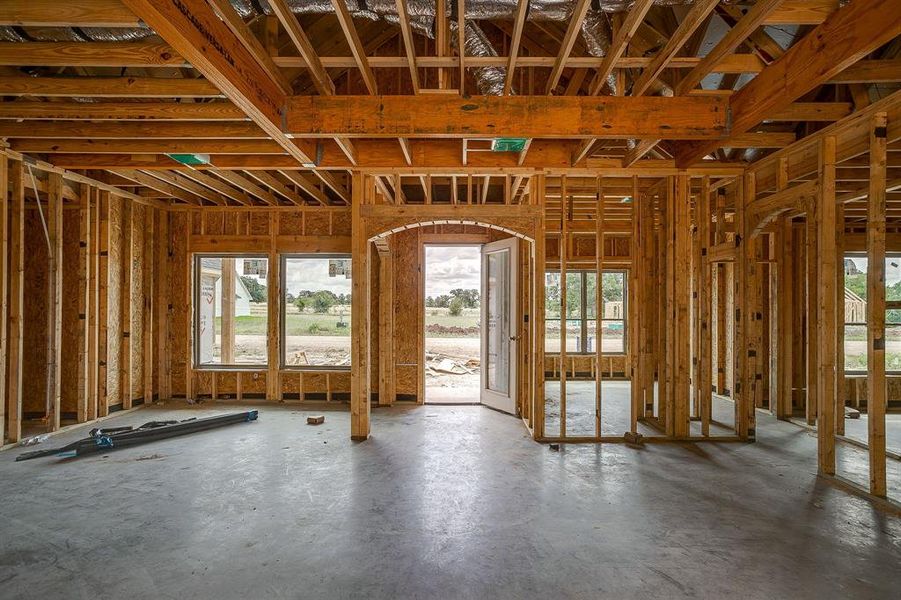 In-progress construction of a new home in , Millsap, TX (Image 6).