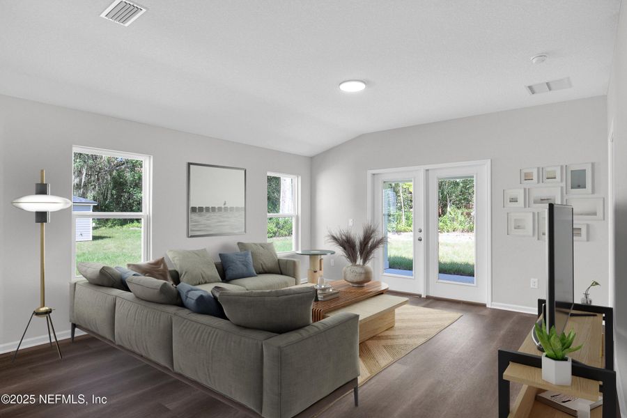 Furnished interior view inside a new home in , Palatka (Image 4). Furnished interior view inside a new home in , Palatka (Image 4).