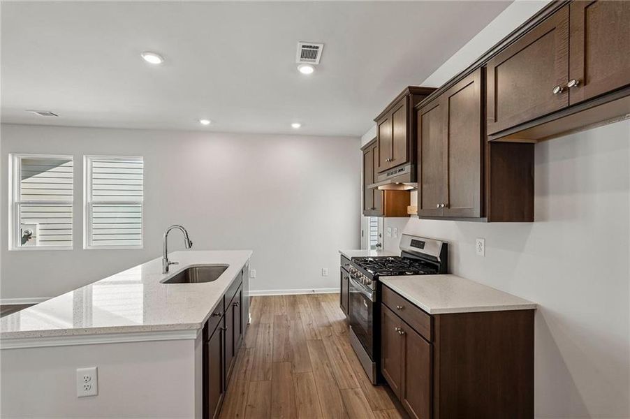 Furnished interior view inside a new home in Villages at Cedar Hill, Dallas (Image 12).