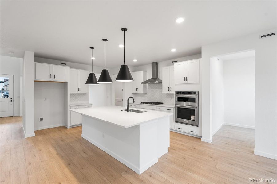 Furnished interior view inside a new home in Sterling Ranch, Littleton (Image 9).