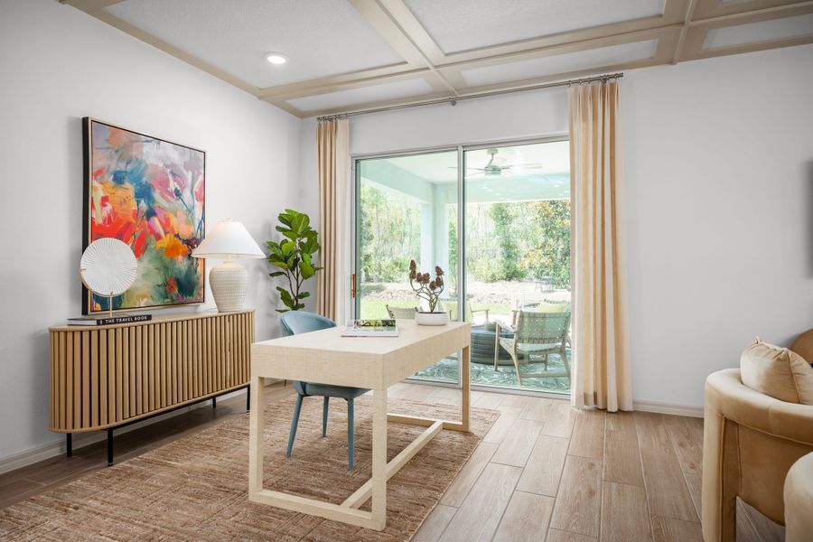 Representative furnished interior of a home built from the Miles by Risewell Homes in Trinity Gardens, Deland (Image 5).