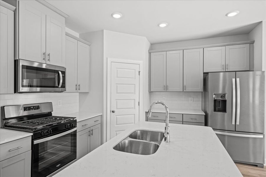 Furnished interior view inside a new home in Chatham Forest, Duncan (Image 4). Furnished interior view inside a new home in Chatham Forest, Duncan (Image 4).