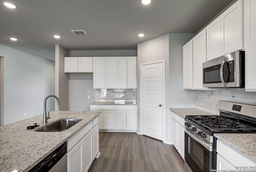 Furnished interior view inside a new home in Horizon Pointe, Converse (Image 27).