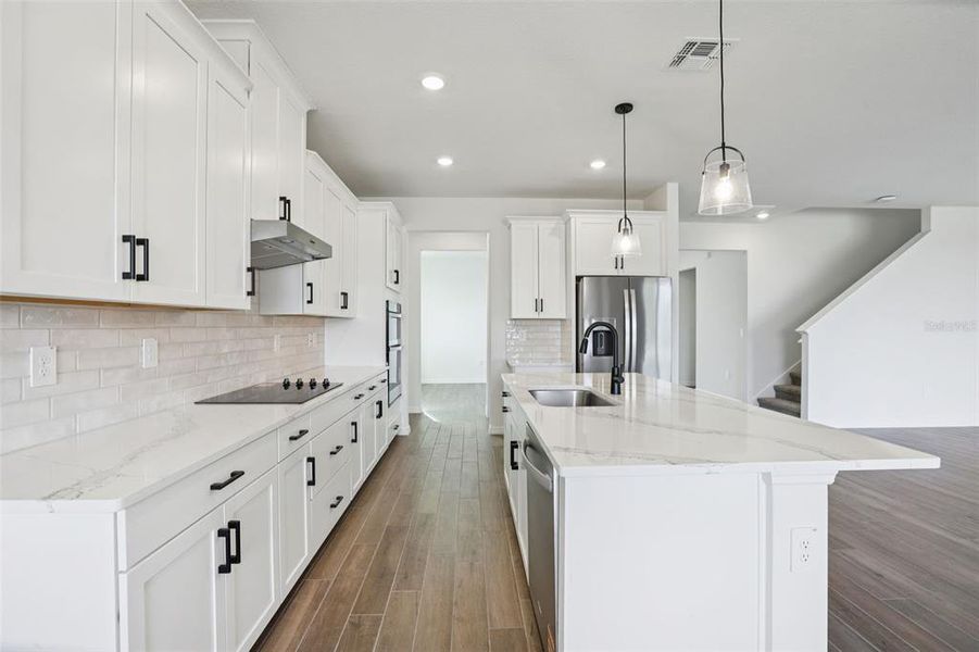 Furnished interior view inside a new home in Two Rivers - Signature Series, Zephyrhills (Image 10). Furnished interior view inside a new home in Two Rivers - Signature Series, Zephyrhills (Image 10).