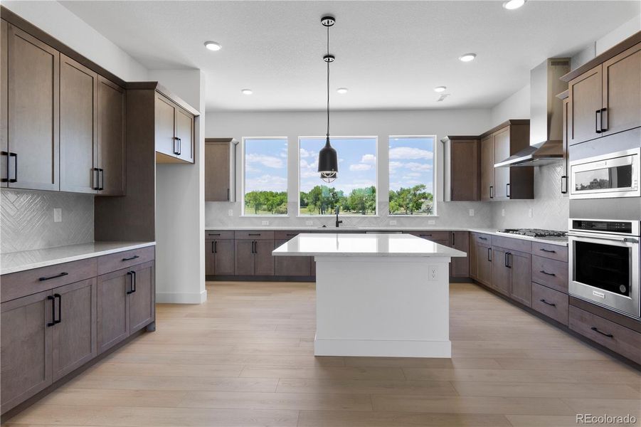 Furnished interior view inside a new home in Dillon Pointe - Skyview, Broomfield (Image 9).