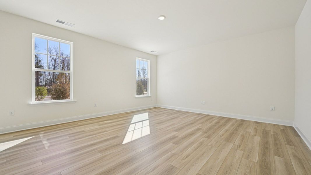 Representative furnished interior of a home built from the Wagener by DRB Homes in Bellerose, Gibsonville (Image 7).
