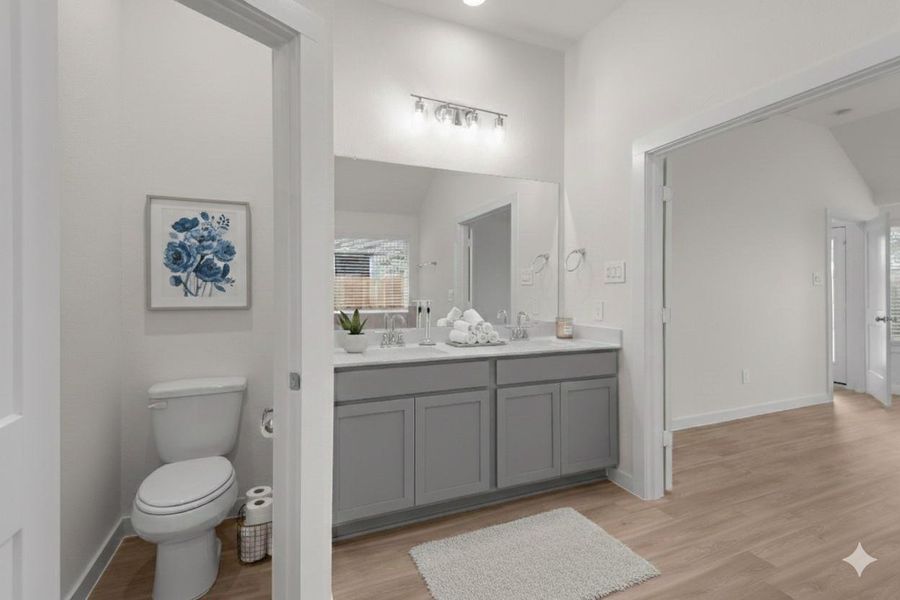 Furnished interior view inside a new home in Ambrose, La Marque (Image 11). Furnished interior view inside a new home in Ambrose, La Marque (Image 11).