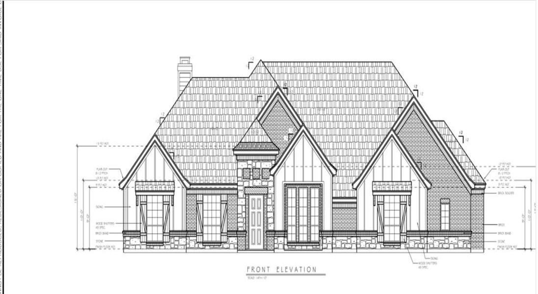 Exterior rendering of this home design in , Decatur, TX (Image 2). Exterior rendering of this home design in , Decatur, TX (Image 2).