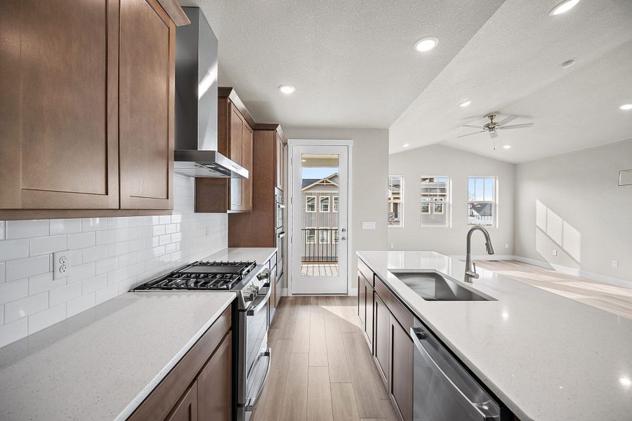 Furnished interior view inside a new home in Pony Park, Colorado Springs (Image 10).