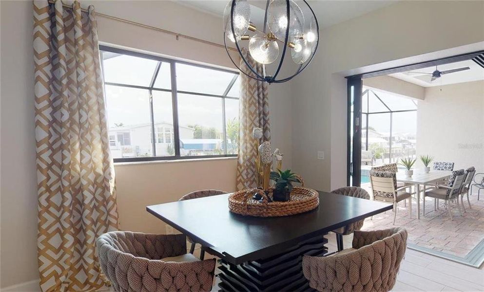 Furnished interior view inside a new home in , Punta Gorda (Image 5).