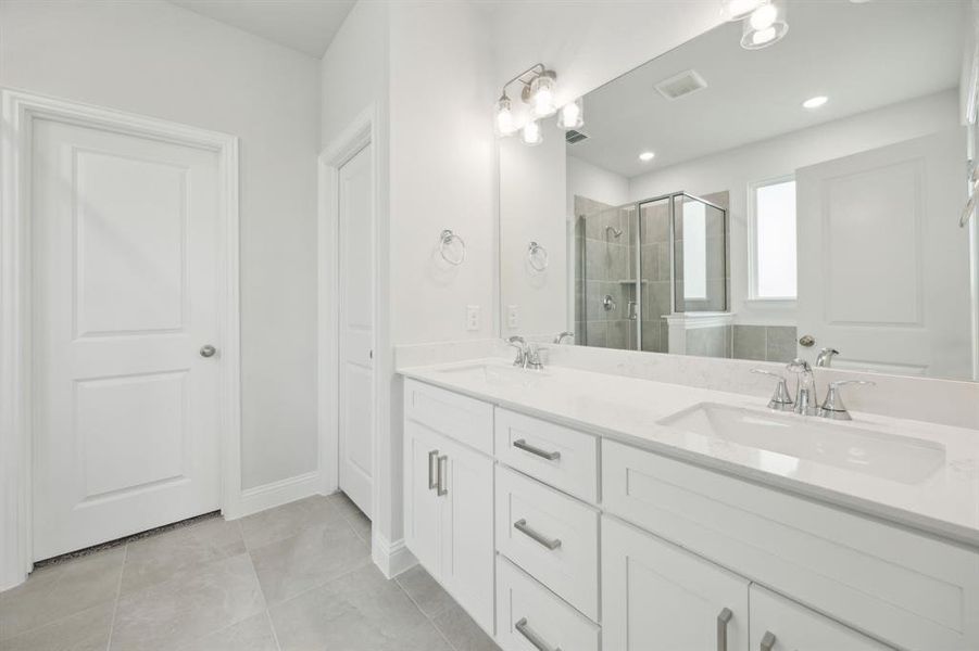 Furnished interior view inside a new home in Bellagio, Forney (Image 7).