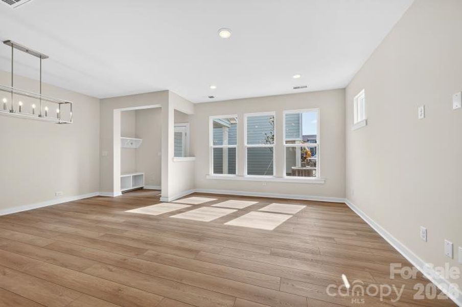 Spacious, unfurnished interior of a new home in North Creek Village - Townhomes, Huntersville (Image 12).