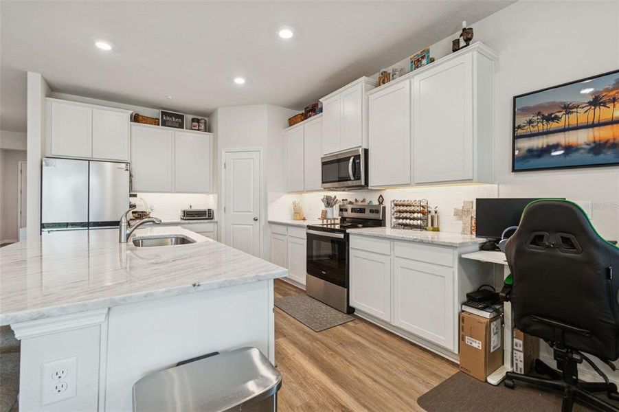 Furnished interior view inside a new home in Bella Lago, Parrish (Image 42).