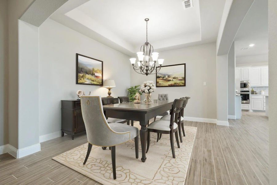 Dining Room | Concept 2373 at Coyote Crossing in Godley, TX by Landsea Homes Dining Room | Concept 2373 at Coyote Crossing in Godley, TX by Landsea Homes