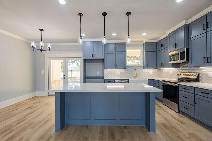 Furnished interior view inside a new home in , Lindale (Image 10).