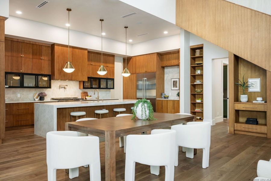 Furnished interior view inside a new home in , San Antonio (Image 47).