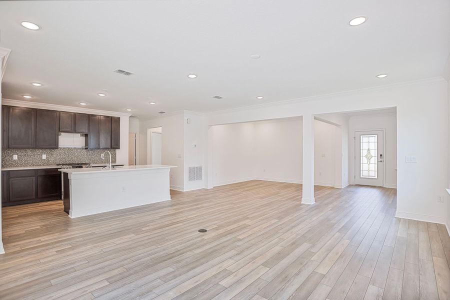 Representative unfurnished interior of a home built from the Ashton by Maronda Homes in Malabar Springs, Palm Bay (Image 58).
