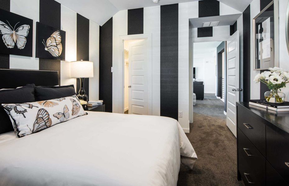 Representative Bedroom - some options shown