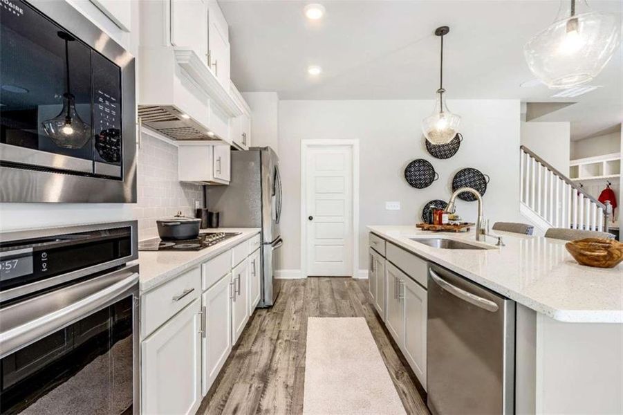 Furnished interior view inside a new home in Ridge Pointe, Athens (Image 10).