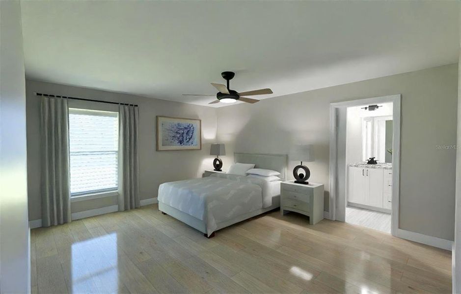 Furnished interior view inside a new home in , Ocklawaha (Image 5).