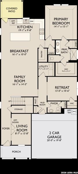 2D floor plan layout of this home in Arcadia Ridge, San Antonio, TX (Image 3). 2D floor plan layout of this home in Arcadia Ridge, San Antonio, TX (Image 3).