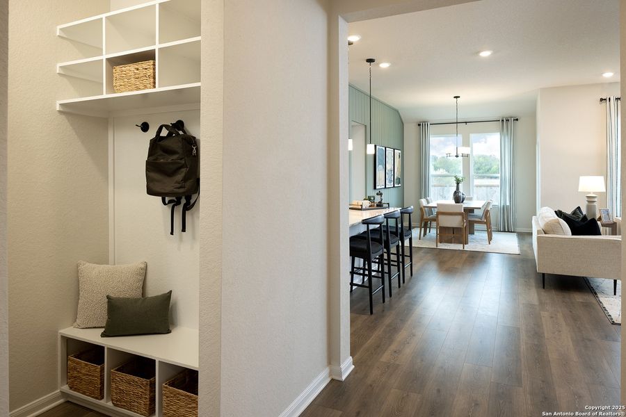Furnished interior view inside a new home in Venado Crossing, Cibolo (Image 5). Furnished interior view inside a new home in Venado Crossing, Cibolo (Image 5).