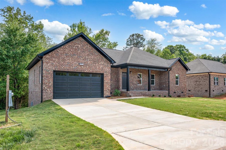Front exterior of a new home in , Conover, NC, highlighting curb appeal (Image 2). Front exterior of a new home in , Conover, NC, highlighting curb appeal (Image 2).