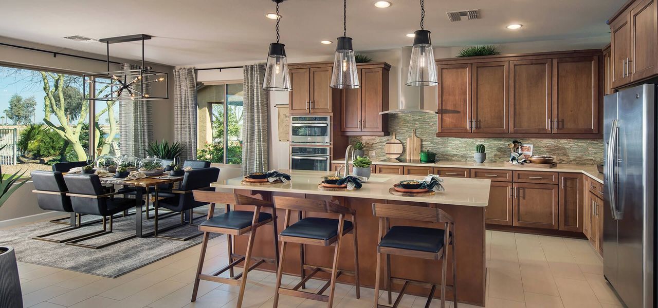 Representative furnished interior of a home built from the Miramonte by Robson Resort Communities in Robson Ranch Arizona, Eloy (Image 4).