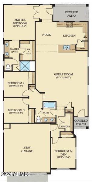 Barbaro floor plan