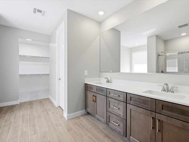 Furnished interior view inside a new home in Legacy Place, Glendale (Image 9). Furnished interior view inside a new home in Legacy Place, Glendale (Image 9).