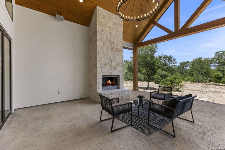 Exterior details and patio area of a home in , Bandera (Image 30). Exterior details and patio area of a home in , Bandera (Image 30).