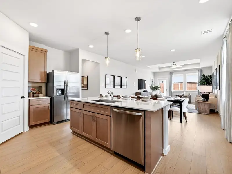 Furnished interior view inside a new home in Heartland, Crandall (Image 10).