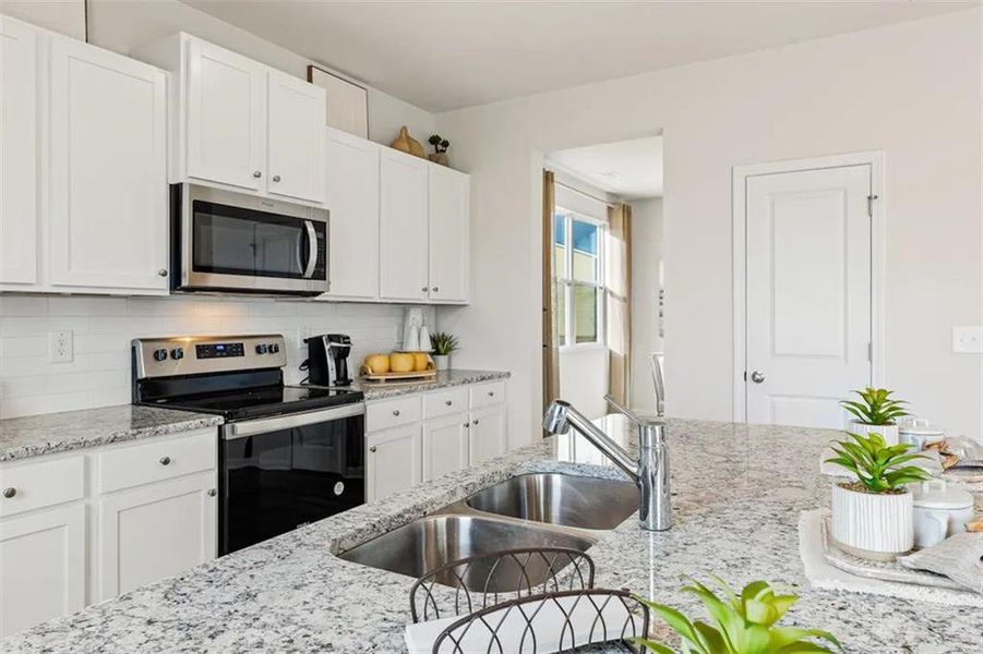 Furnished interior view inside a new home in Hawthorne Reserve, Dallas (Image 14).