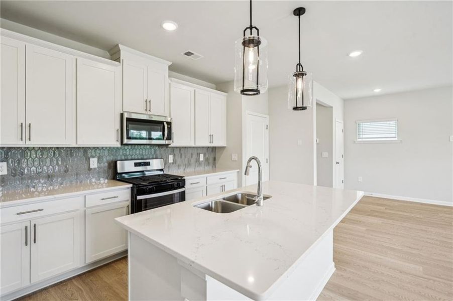 Furnished interior view inside a new home in Avalon - Reserve Series, Conyers (Image 7).